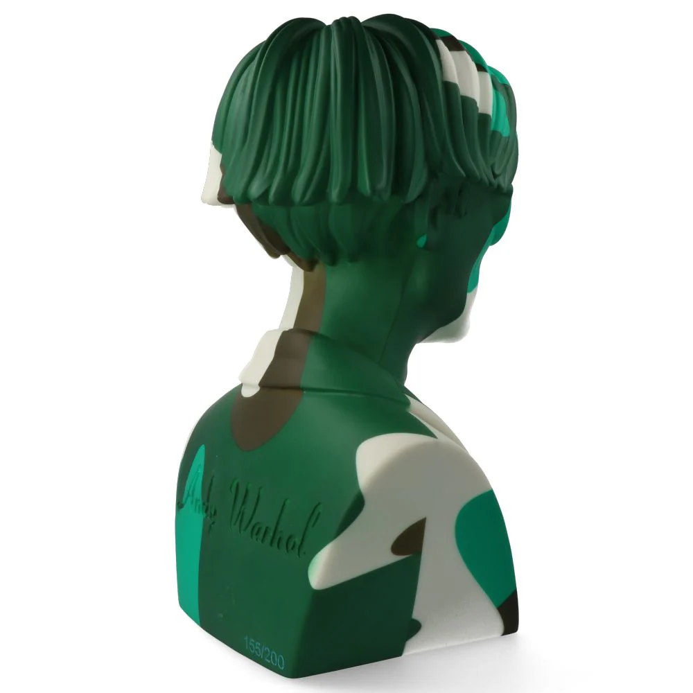 Andy Warhol Bust - Green Camouflage Ver - Image 4