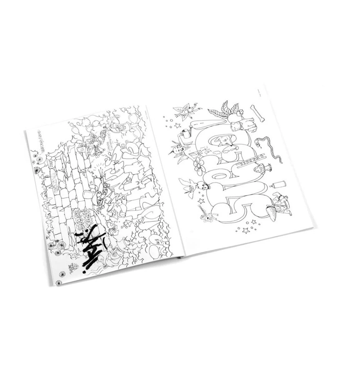 Graffiti Coloring Book - Image 5