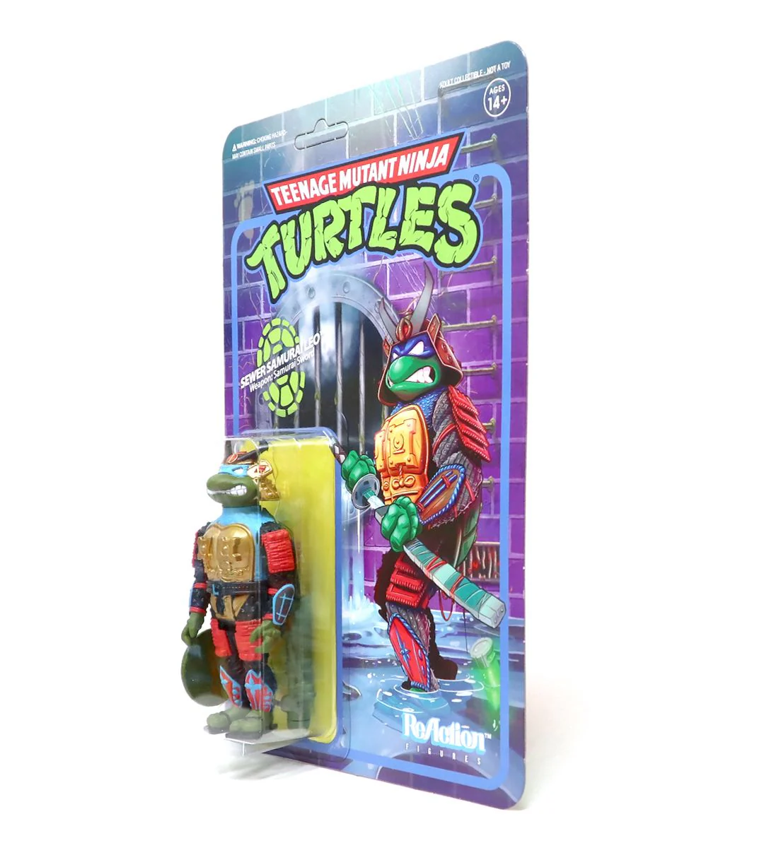 Sewer Samurai Leo (Tortues Ninja - TMNT) - ReAction figures - Image 4