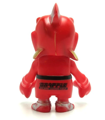 SKULL B SHARKMAN COSTUME IN RED - Image 4