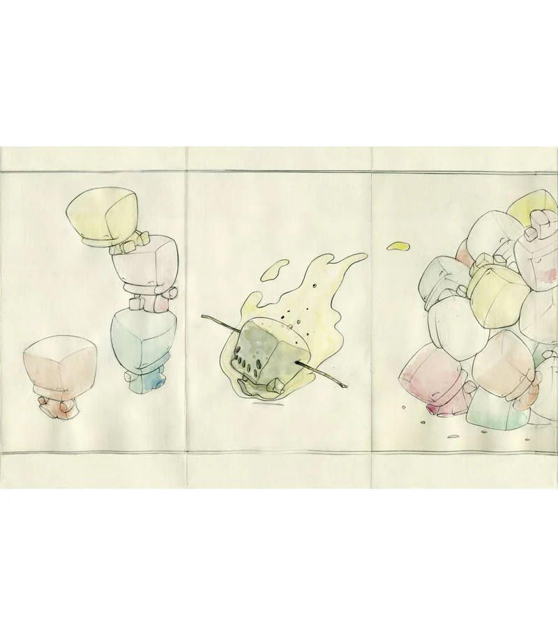 Stéphane Levallois - Leporello Toxic Candies Complet - Image 3