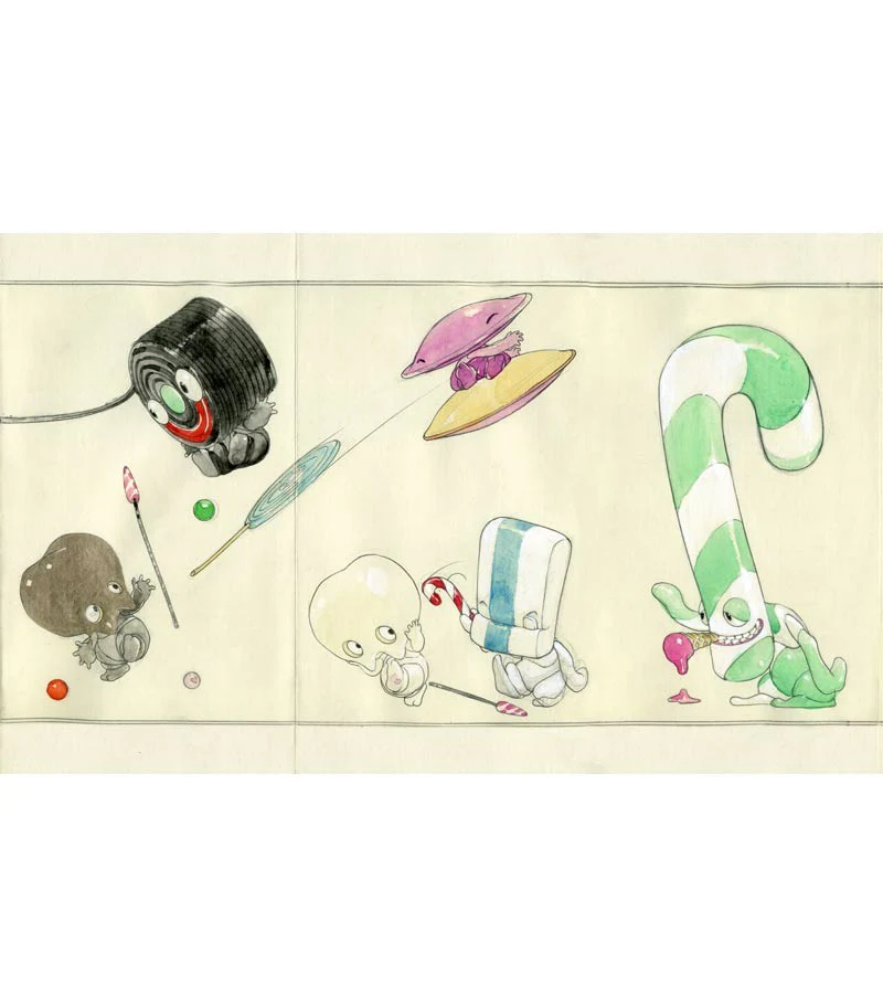 Stéphane Levallois - Leporello Toxic Candies Complet - Image 7