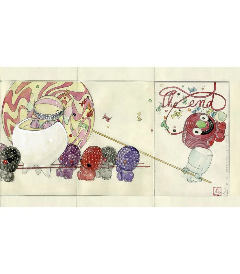 Stéphane Levallois - Leporello Toxic Candies Complet - Image 9