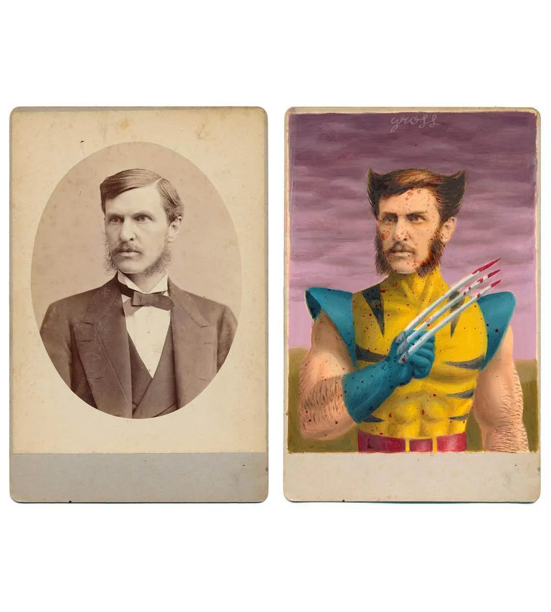 Transformations - The Cabinet Card Paintings of Alex Gross 2012-2019 - Image 3